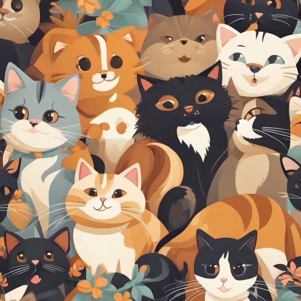 Cat Background Wallpaper - cat and dog wallpaper animated  