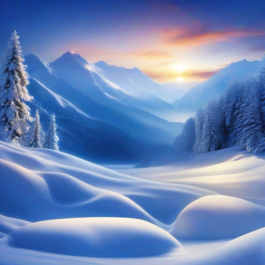 Snow Background Wallpaper - snow land wallpaper  