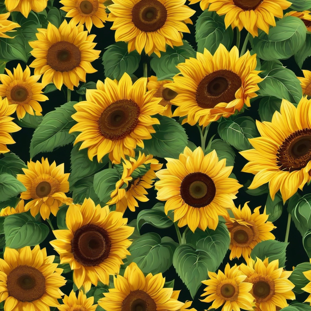 Sunflower Background Wallpaper - cute sunflower background  