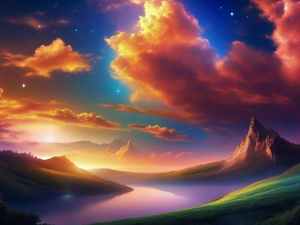 Fantasy Sky Wallpaper  ,desktop background wallpaper