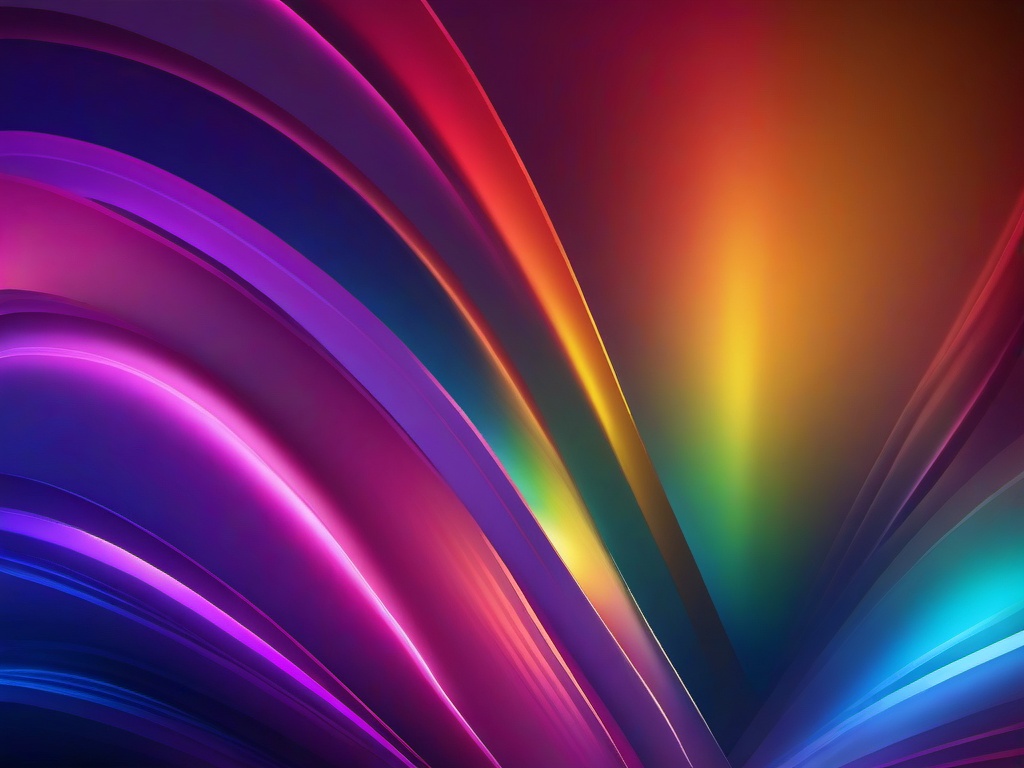 Rainbow Glow Background  