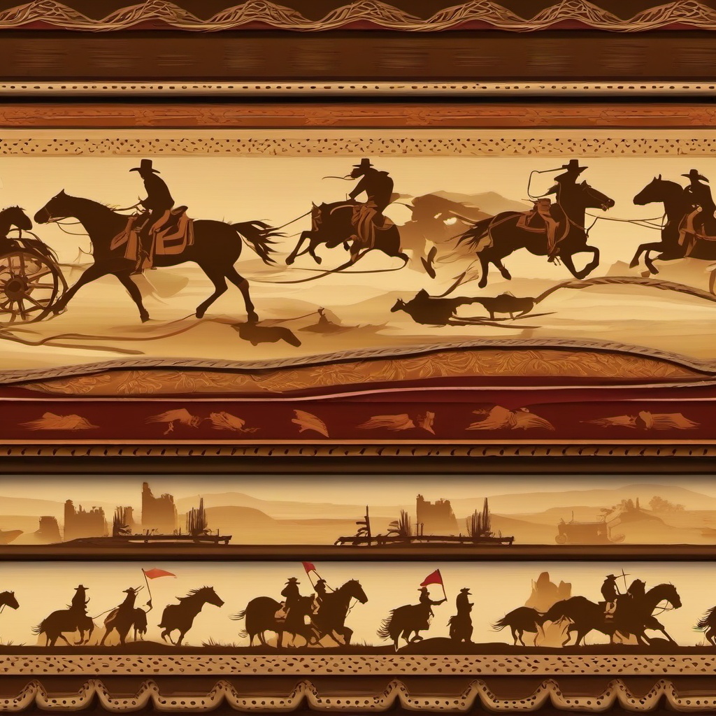 Western Wallpapers - Wild West Saloon and Rodeo Showdown, Frontier Adventures  intricate patterns, splash art, wallpaper art