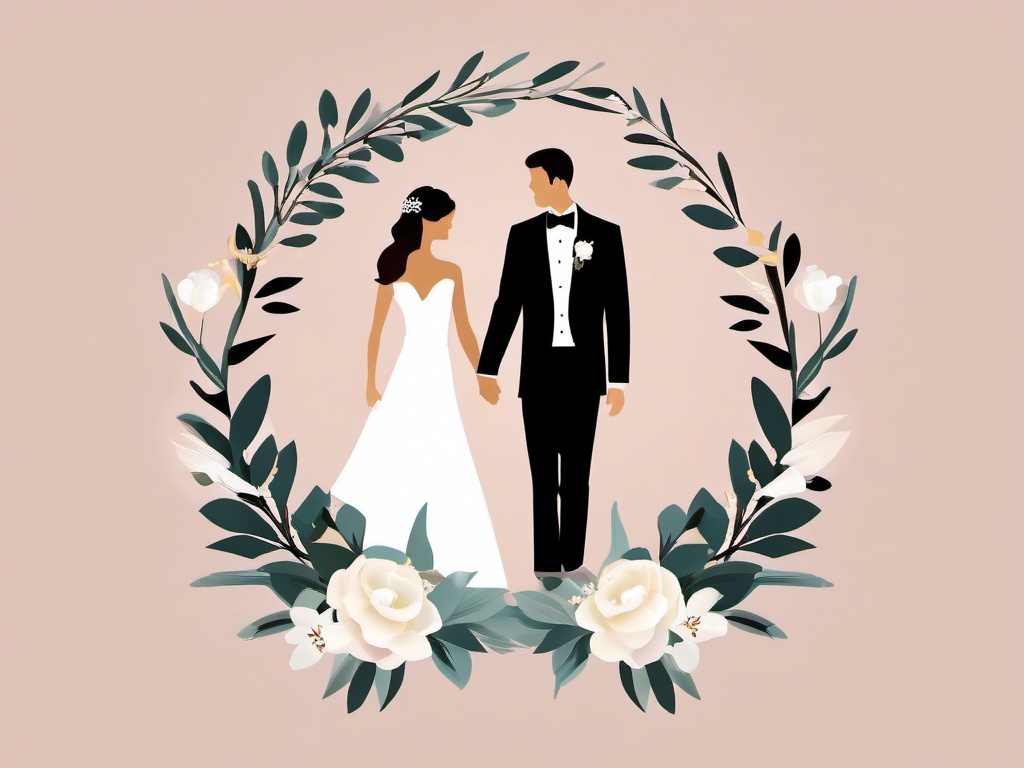 Wedding Photography clipart - Capturing wedding memories, ,vector color clipart,minimal