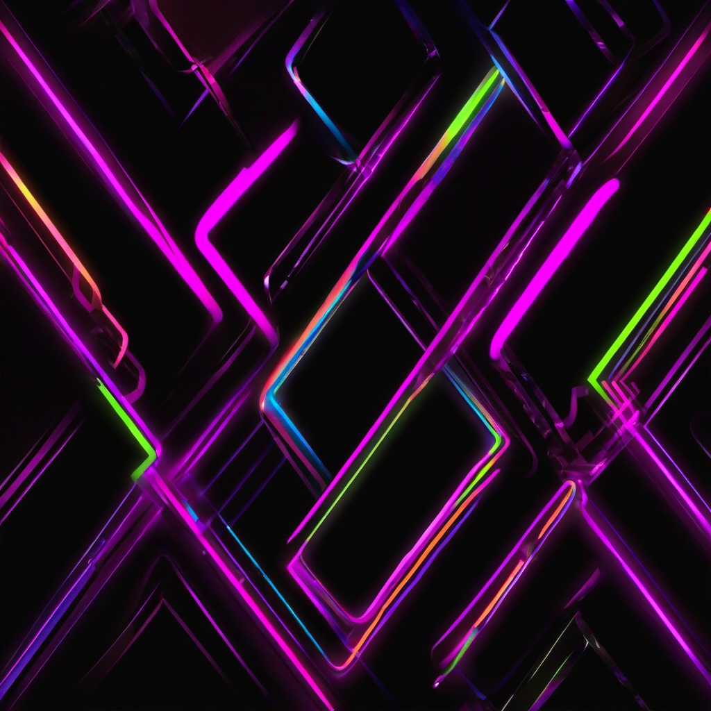 Neon Background Wallpaper - black background neon wallpaper  