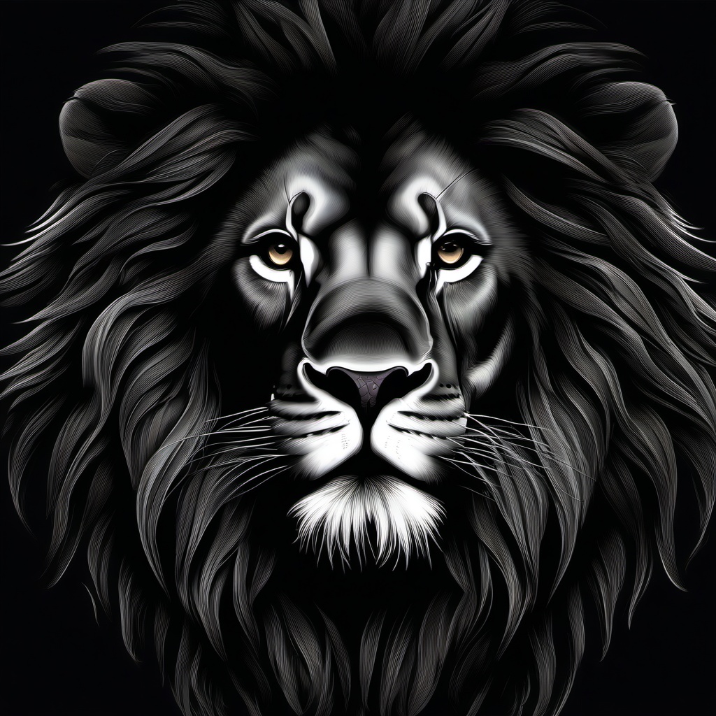 Lion Dark Wallpaper  ,desktop background wallpaper