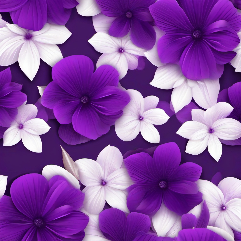 Purple Background Wallpaper - purple and white flower background  