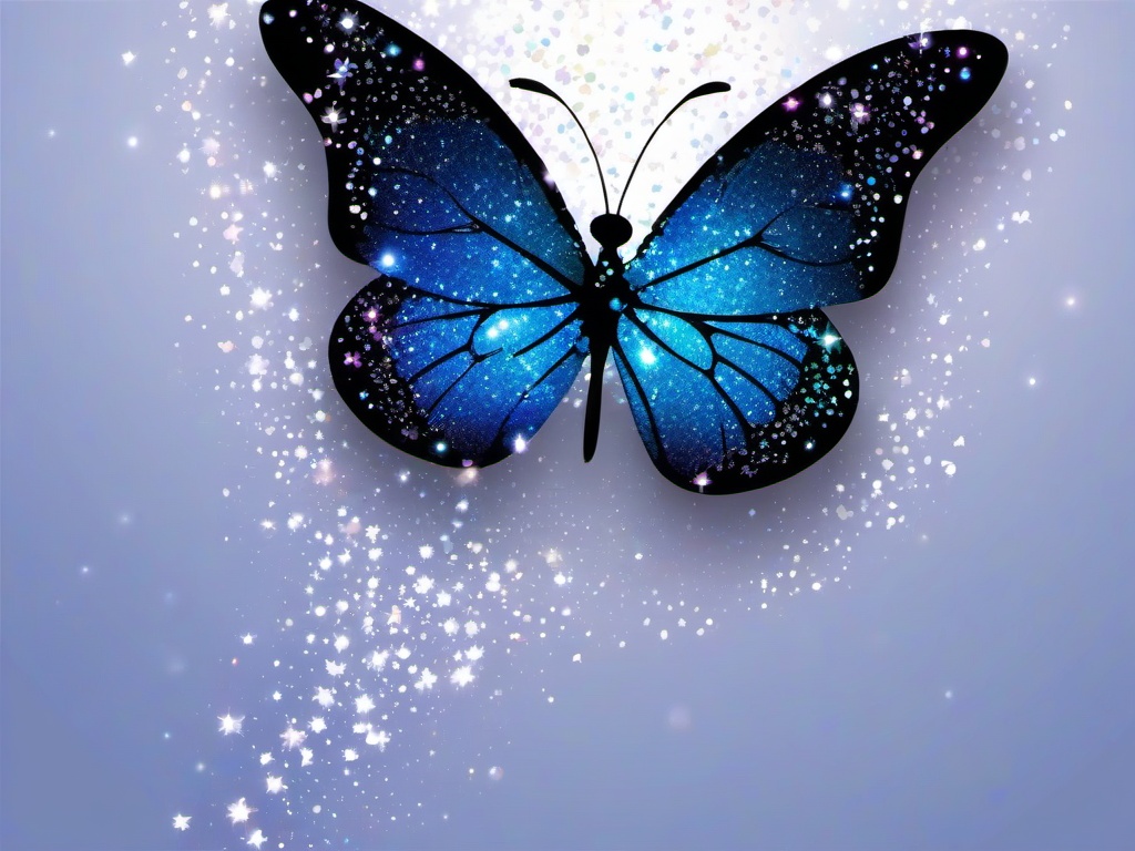 Sparkly Butterfly Backgrounds  