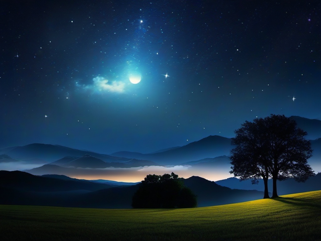 Hd Background Night Sky  ,desktop background wallpaper