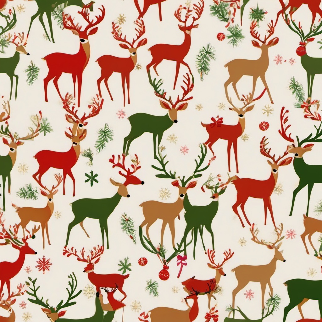 Christmas Background Wallpaper - christmas deer wallpaper  