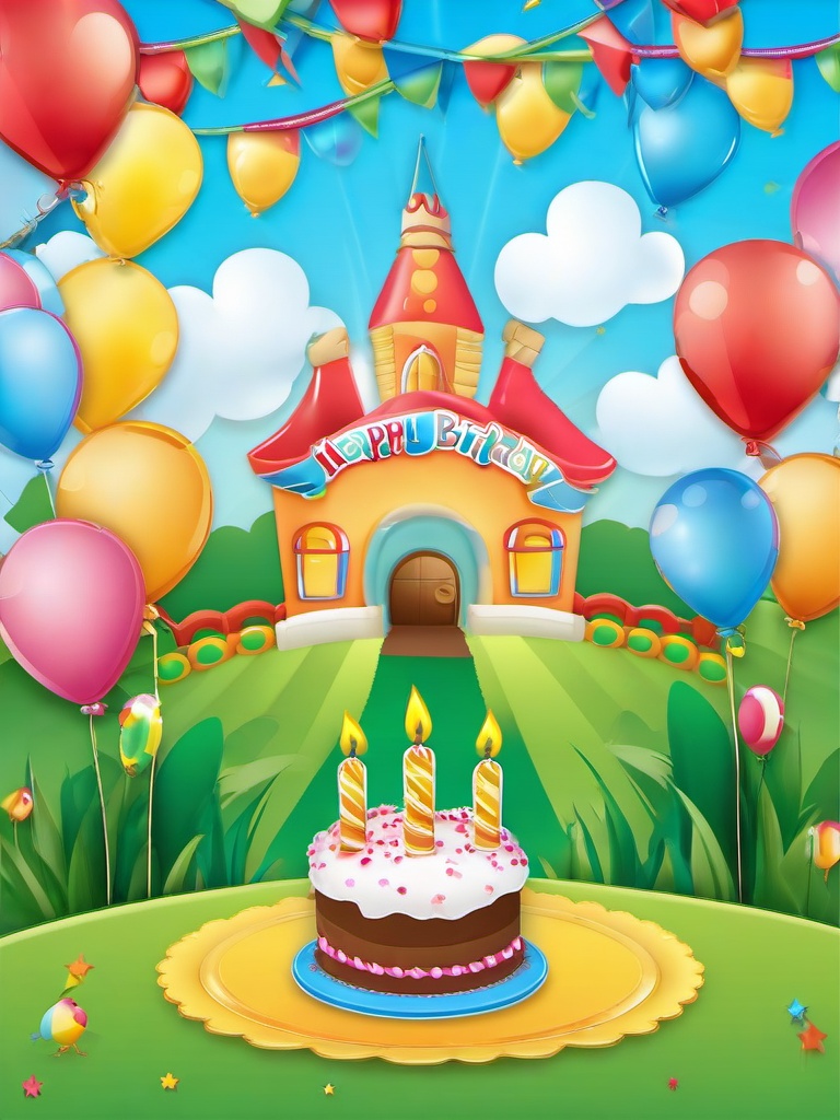 Birthday Background Wallpaper - 2nd birthday backdrop  