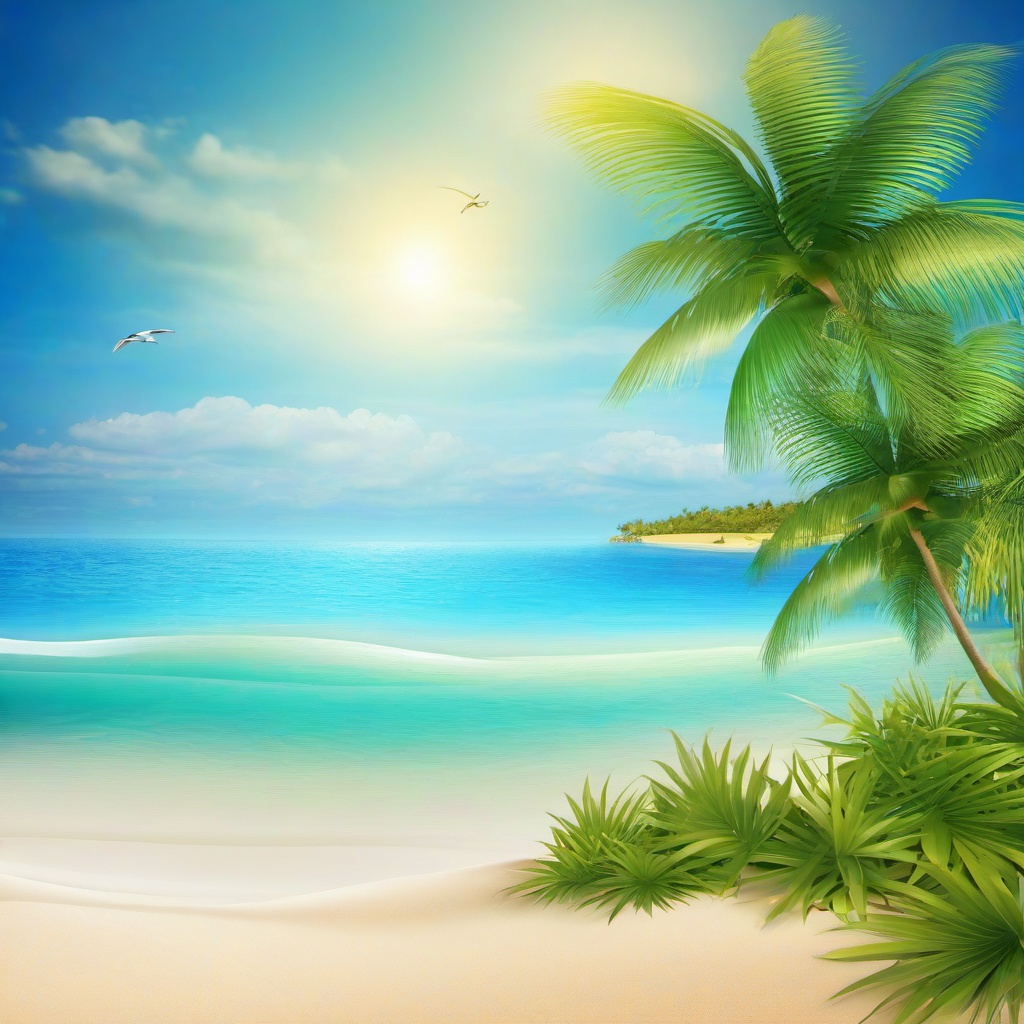 Beach background - beach paradise background  