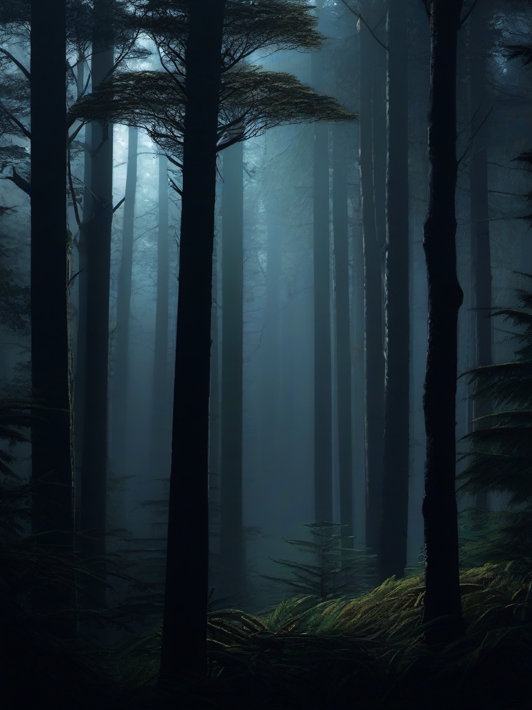 Dark Forest 4K Wallpaper  ,mobile iphone background wallpaper