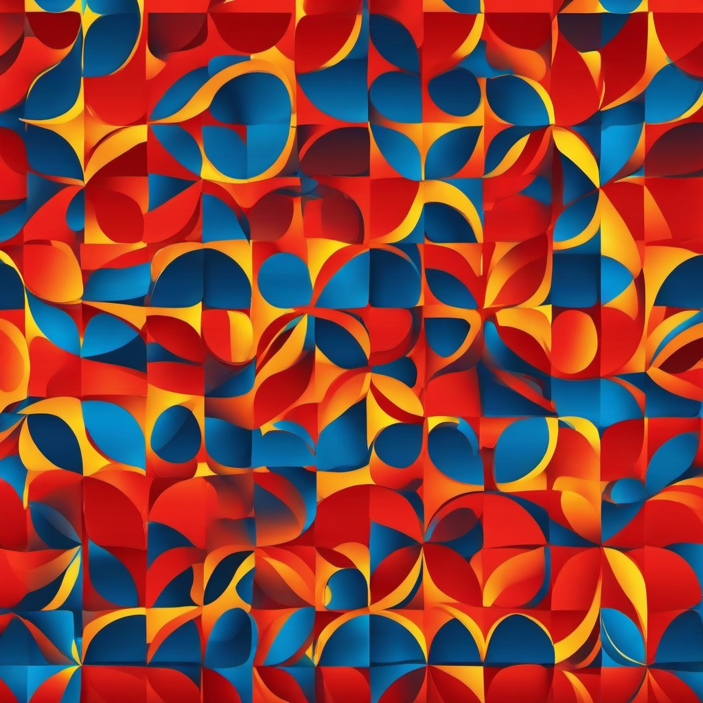 Red Background Wallpaper - red yellow and blue wallpaper  