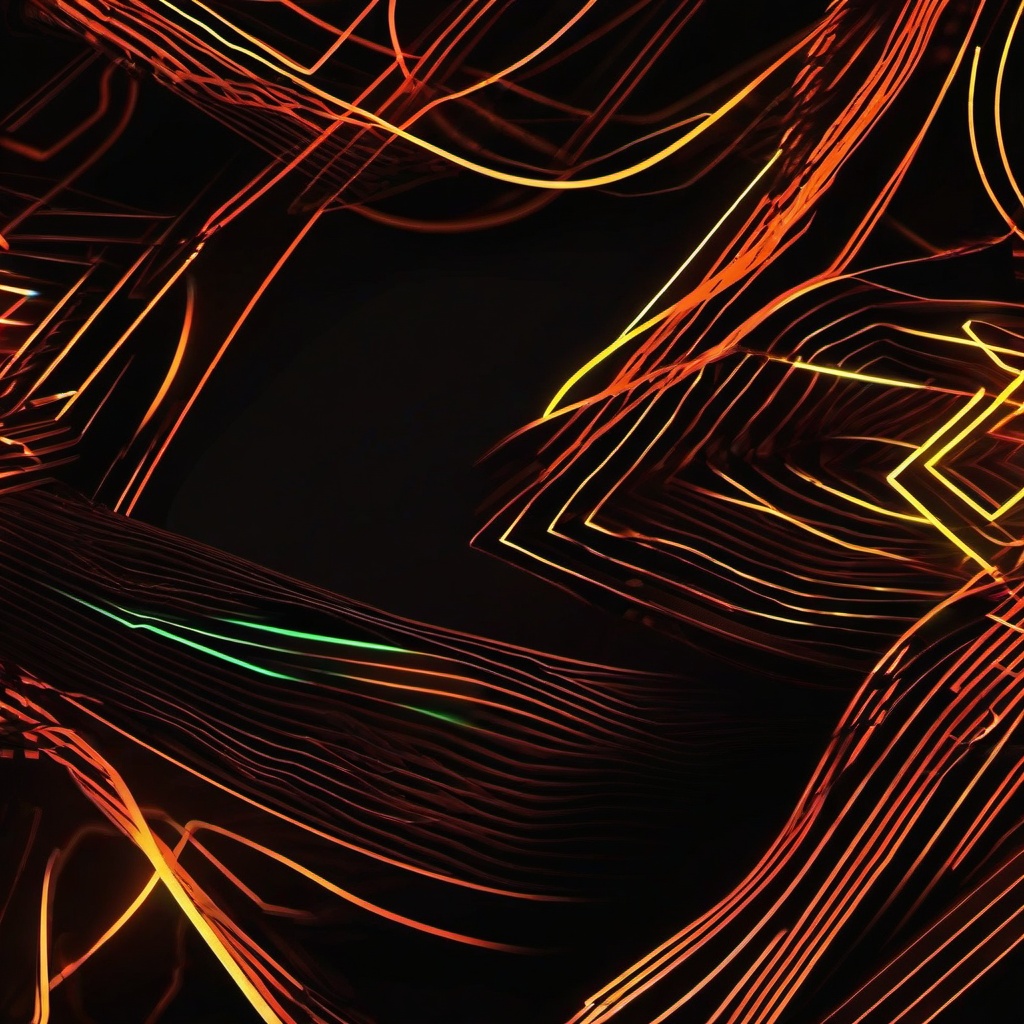 Neon Background Wallpaper - neon background orange  