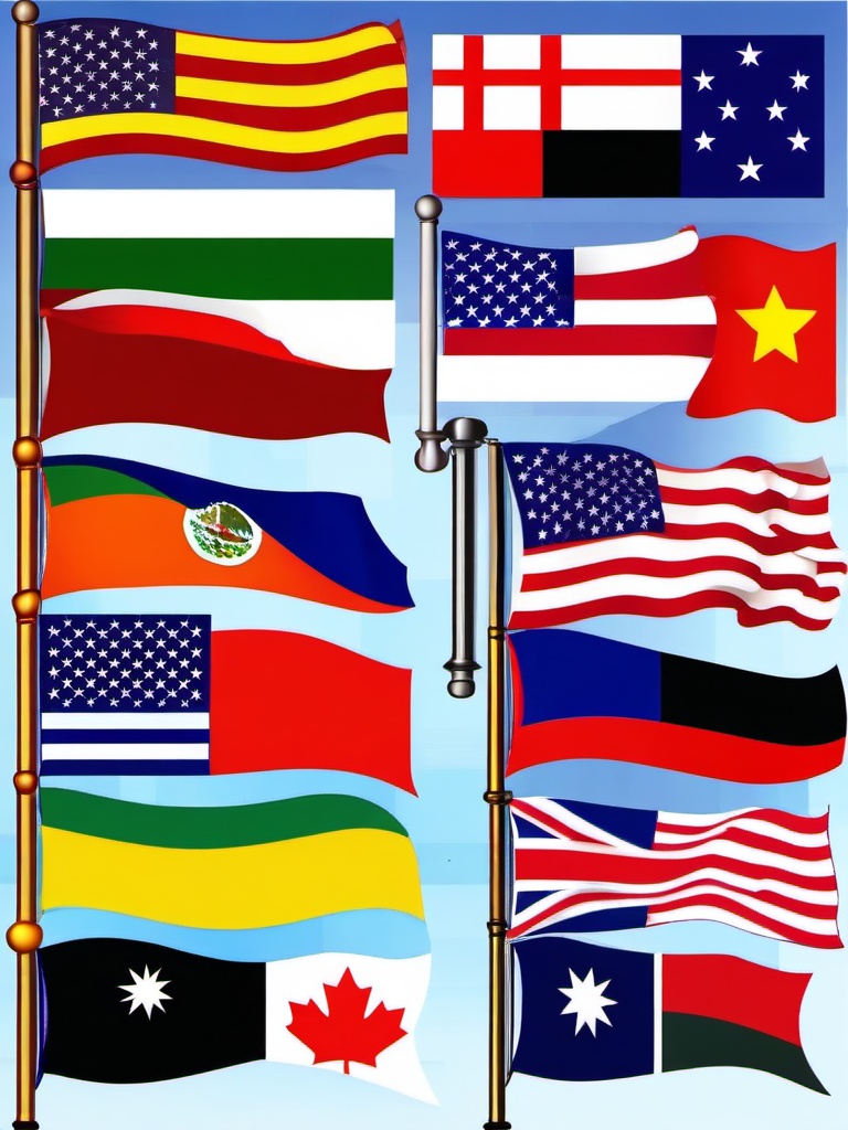 Flag  clipart