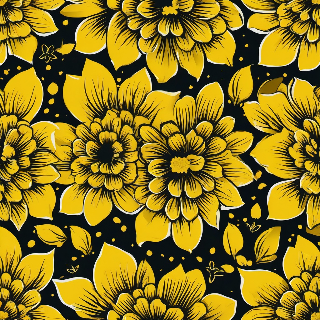 Yellow Background Wallpaper - background yellow flower  