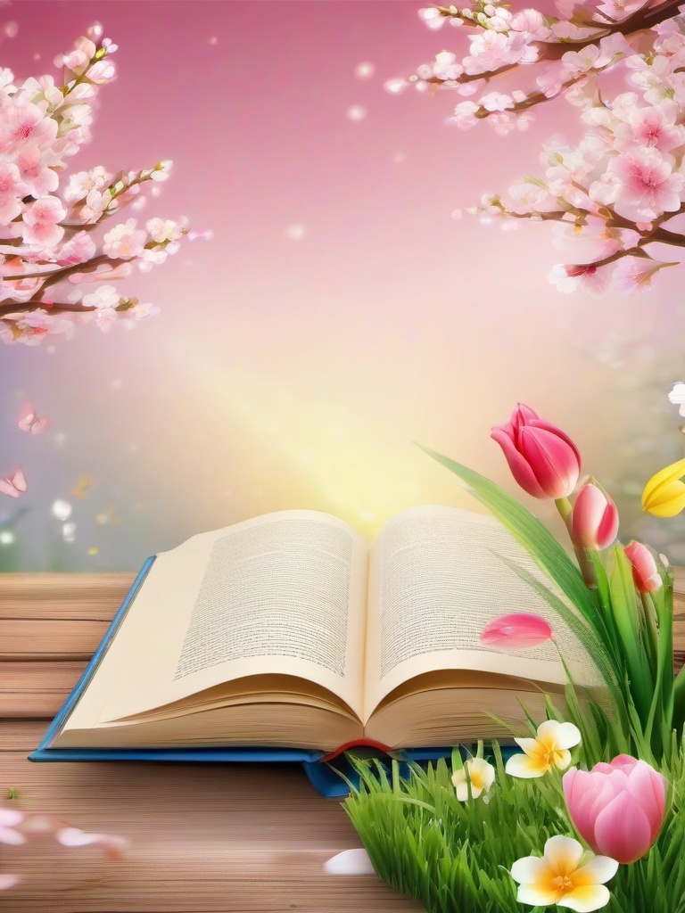 spring book background  ,background wallpaper