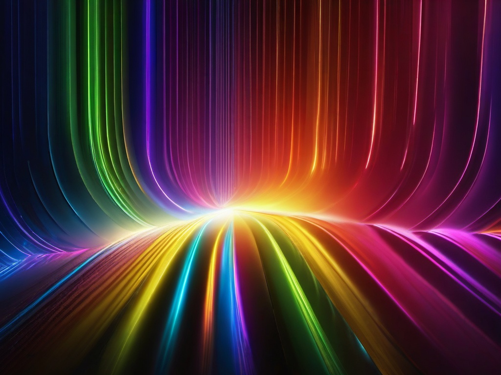 Rainbow Light Wallpaper  