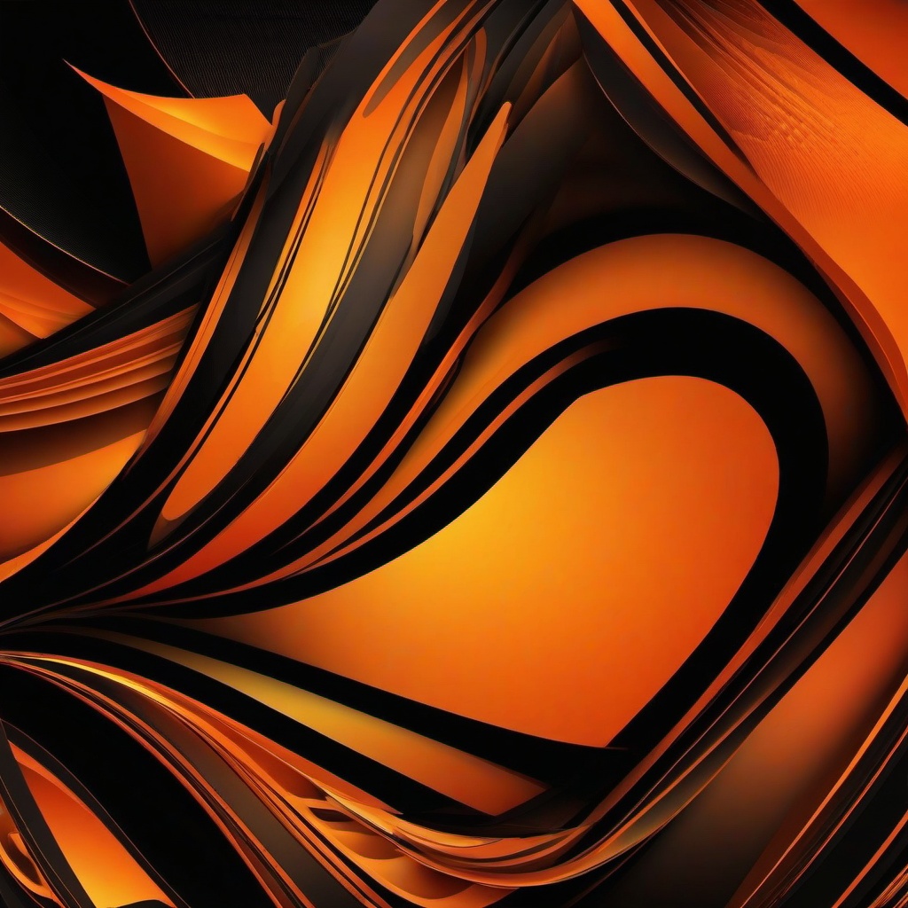 Orange Background Wallpaper - black and orange abstract wallpaper  