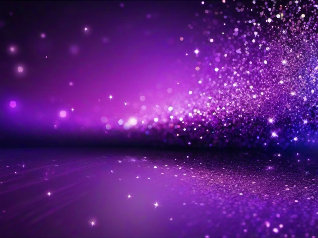 Glitter Background Purple  