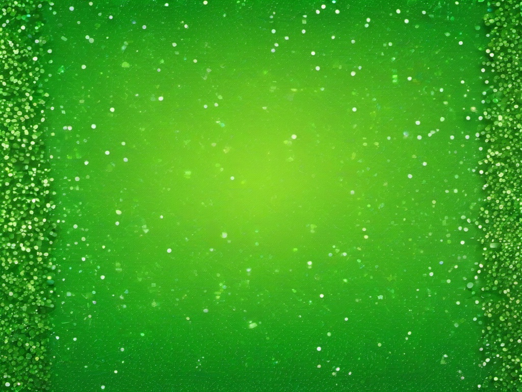 Lime Green Glitter Background  