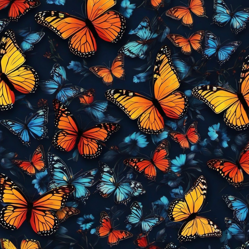 Butterfly Background Wallpaper - wallpaper butterfly aesthetic  