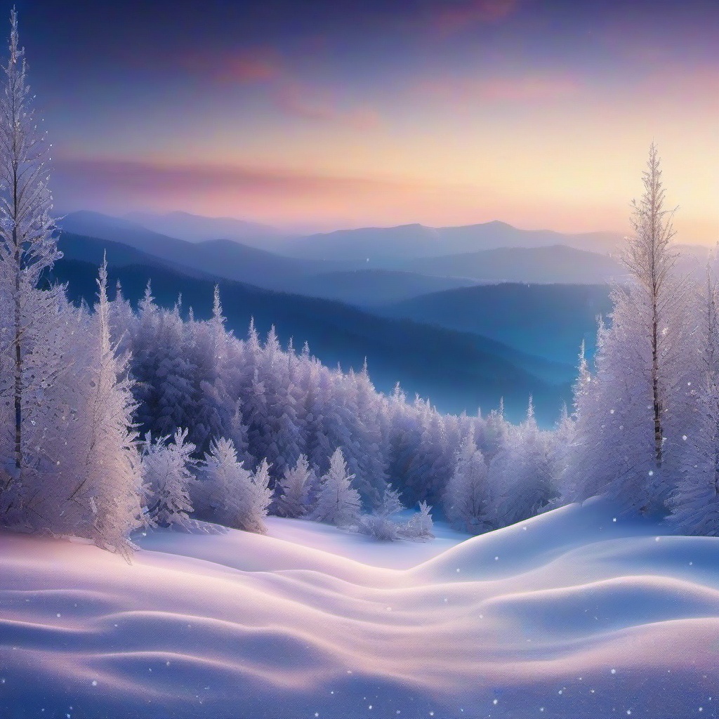 Winter background wallpaper - glitter snow background  