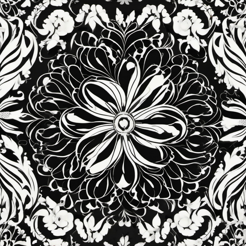 black with white wallpaper  