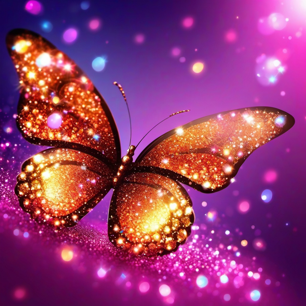 Glitter background - glitter butterfly wallpaper hd  