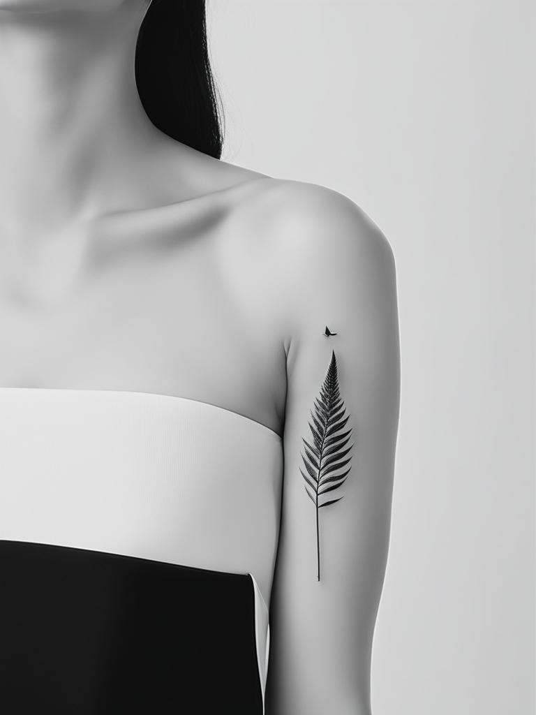 simple yet meaningful tattoo embodying minimalism and elegance. 