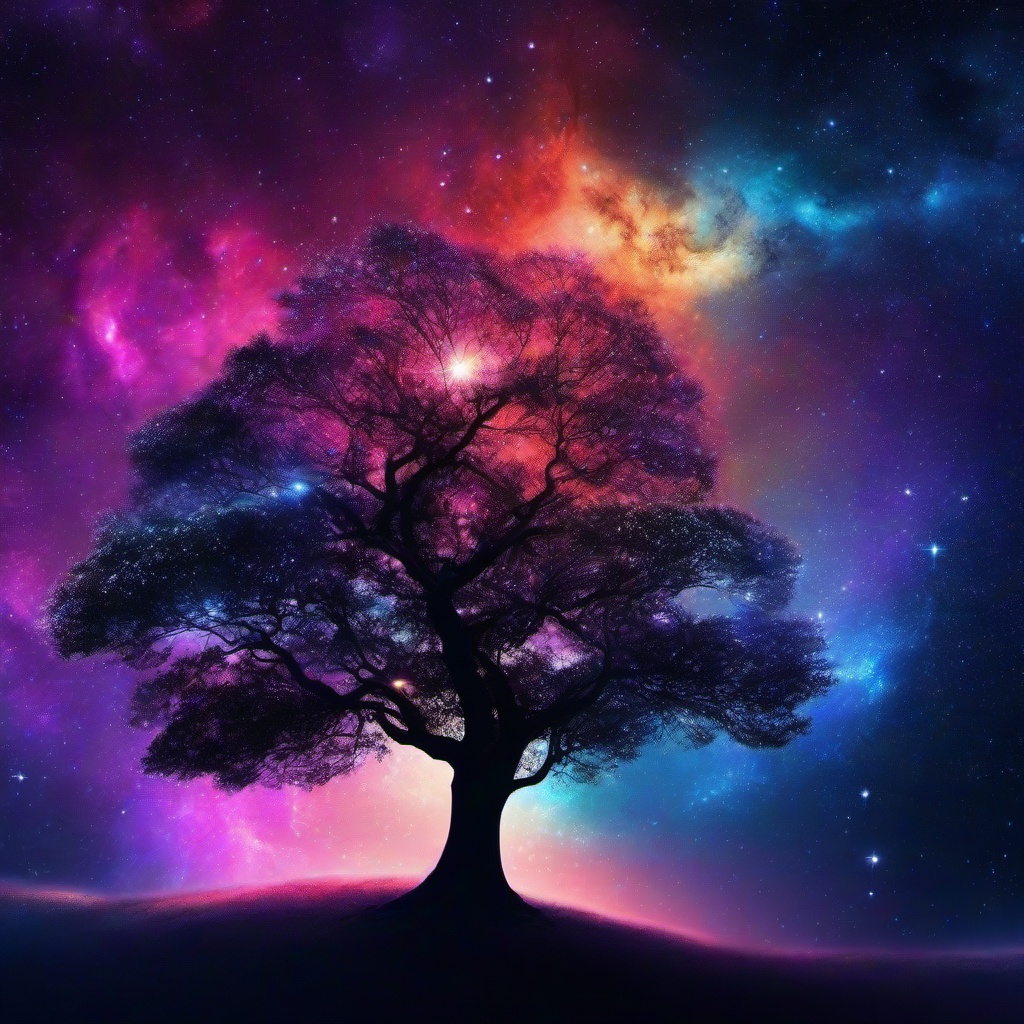 Galaxy Background Wallpaper - galaxy tree wallpaper  