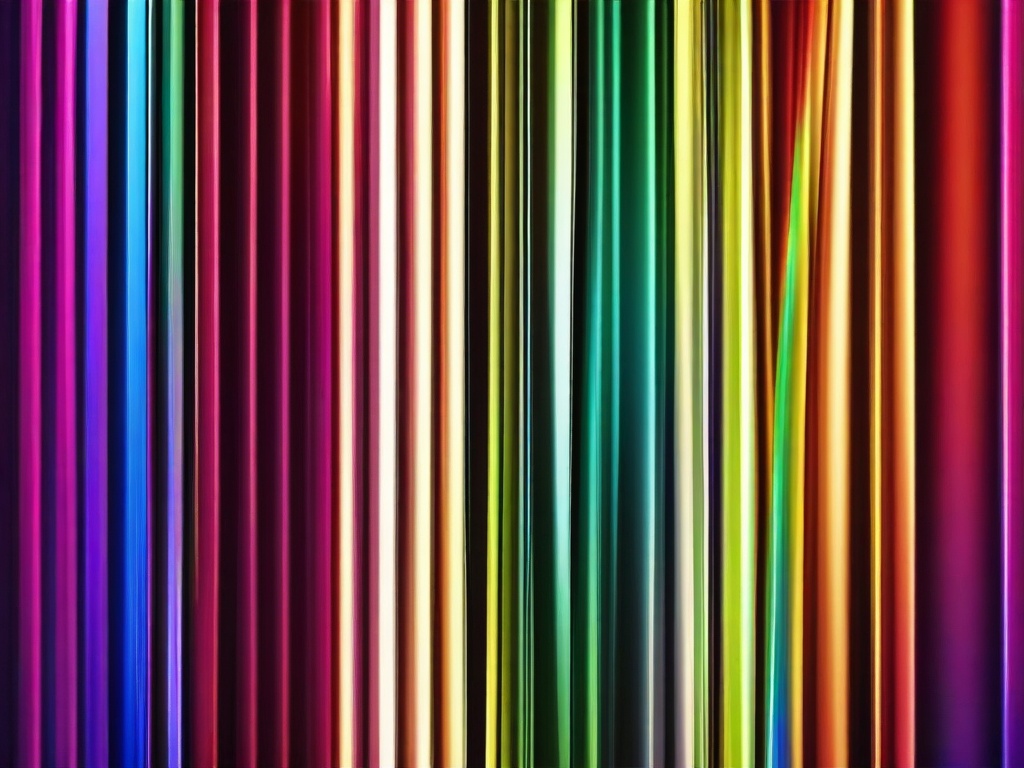 Bright Rainbow Background  