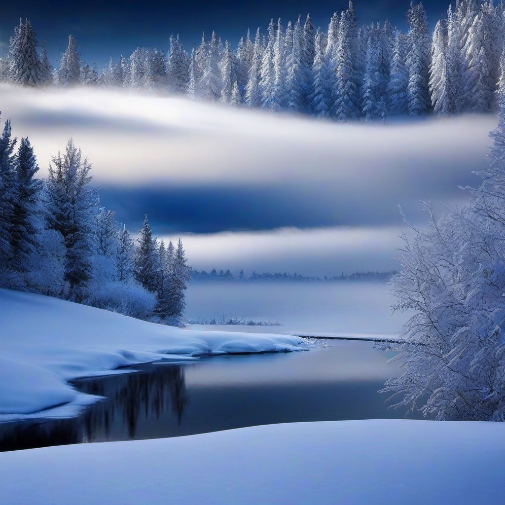 Winter background wallpaper - free wallpaper snow scenes  