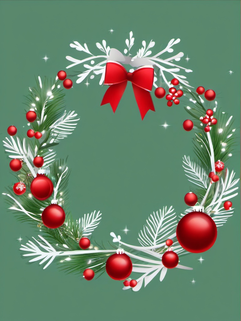 Christmas Wreath clipart - DIY Christmas wreath  clipart