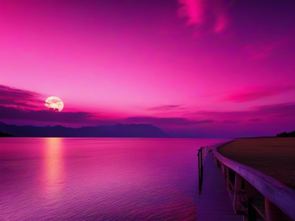 Background Pink Sky  ,desktop background wallpaper