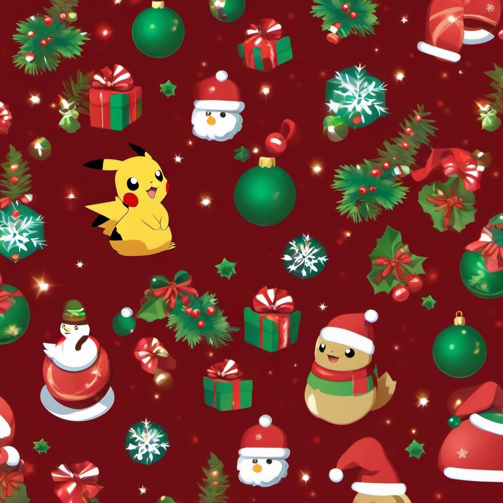 Christmas Background Wallpaper - christmas pokemon background  