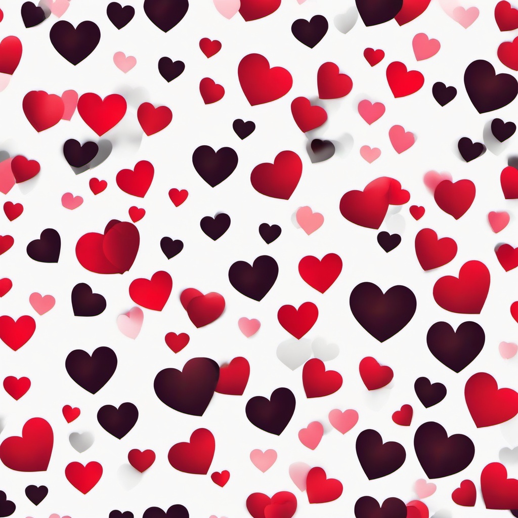 Heart Background Wallpaper - white background with heart design  