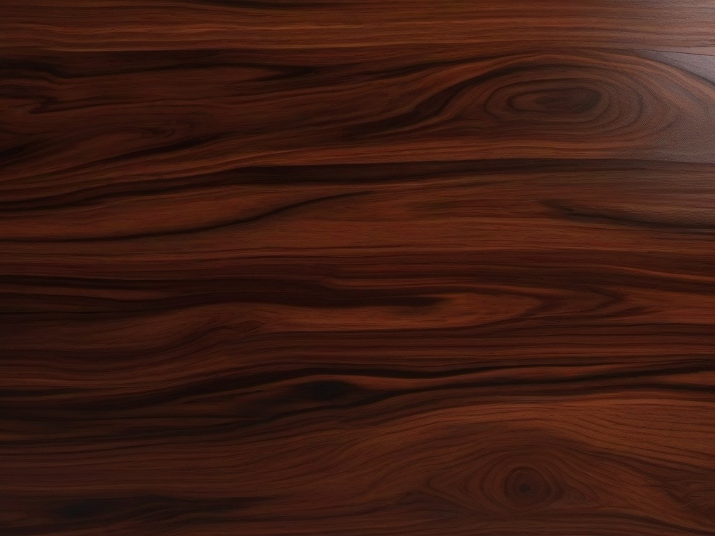 Rosewood with a rich, reddish-brown hue and an exotic, polished surface top view, product photoshoot realistic background, hyper detail, high resolution