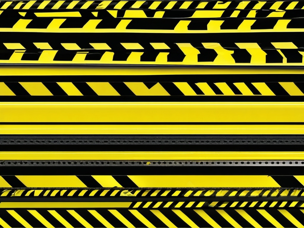 Construction Tape clipart - Yellow caution tape marking off a dangerous area., ,vector color clipart,minimal