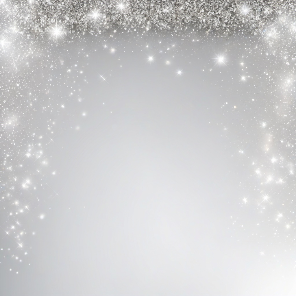 Glitter background - white background with sparkles  