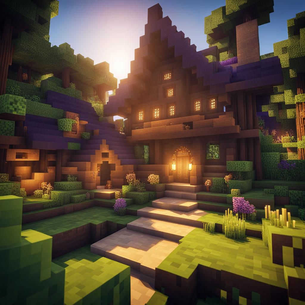 mystical alchemist's hideaway filled with magical experiments - minecraft house design ideas minecraft block style