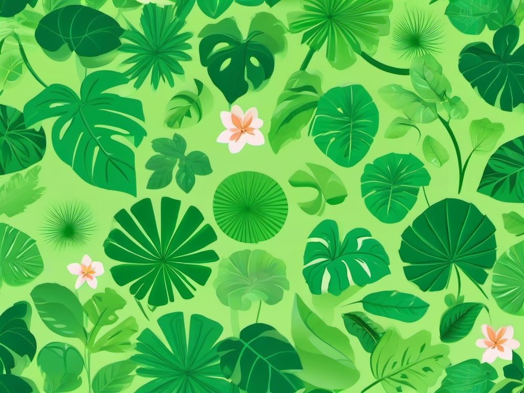 Summer Green Wallpaper  background