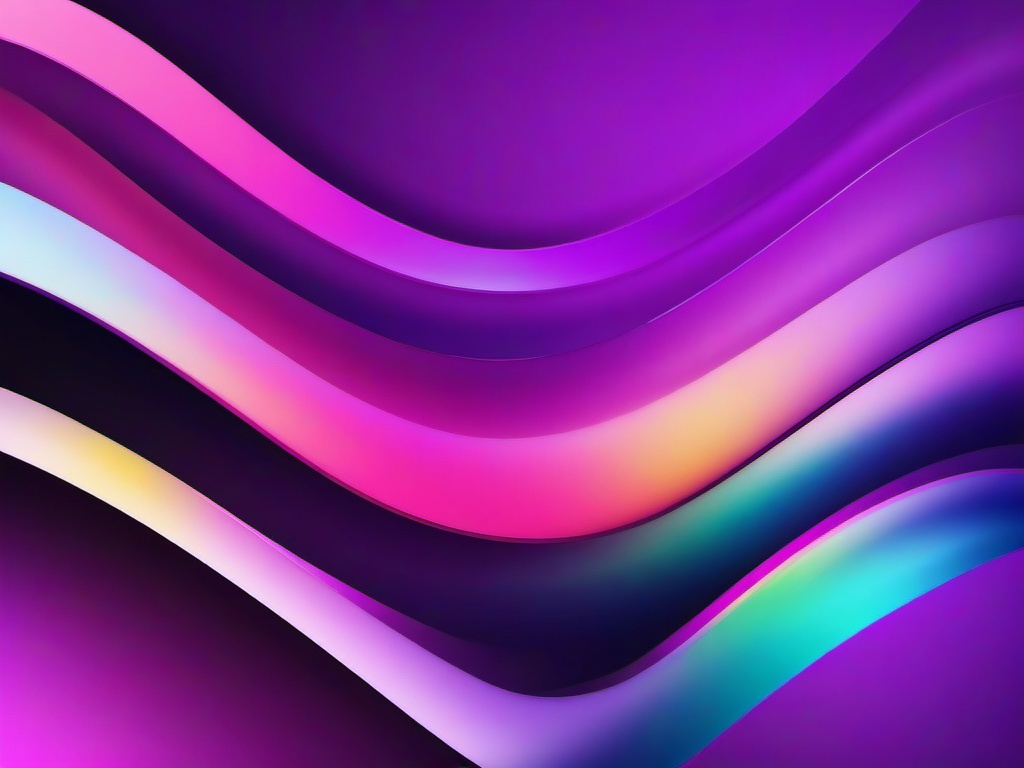 Purple Rainbow Background