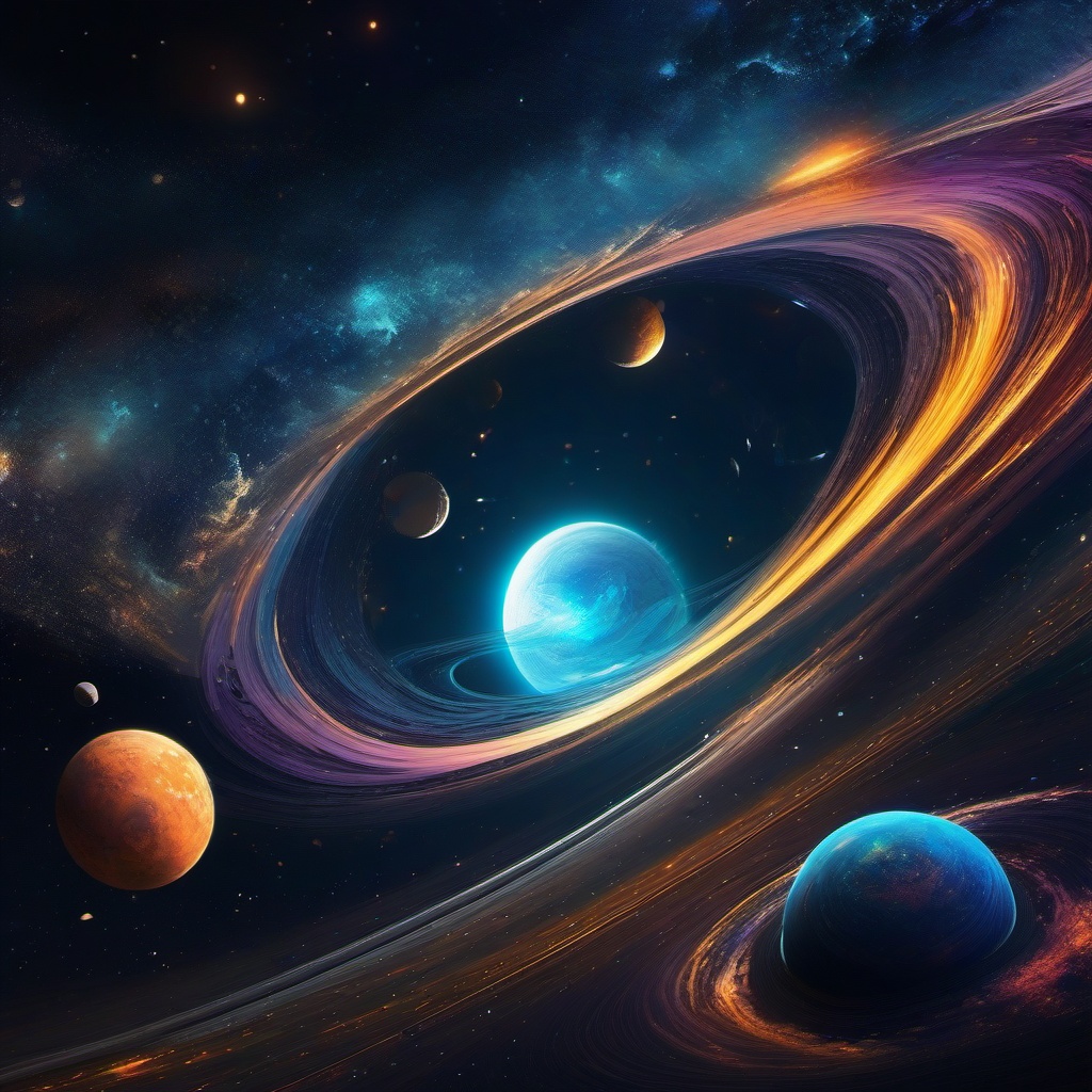 Space 4K Wallpaper - Mesmerizing Space Exploration in 4K  intricate patterns, splash art, wallpaper art