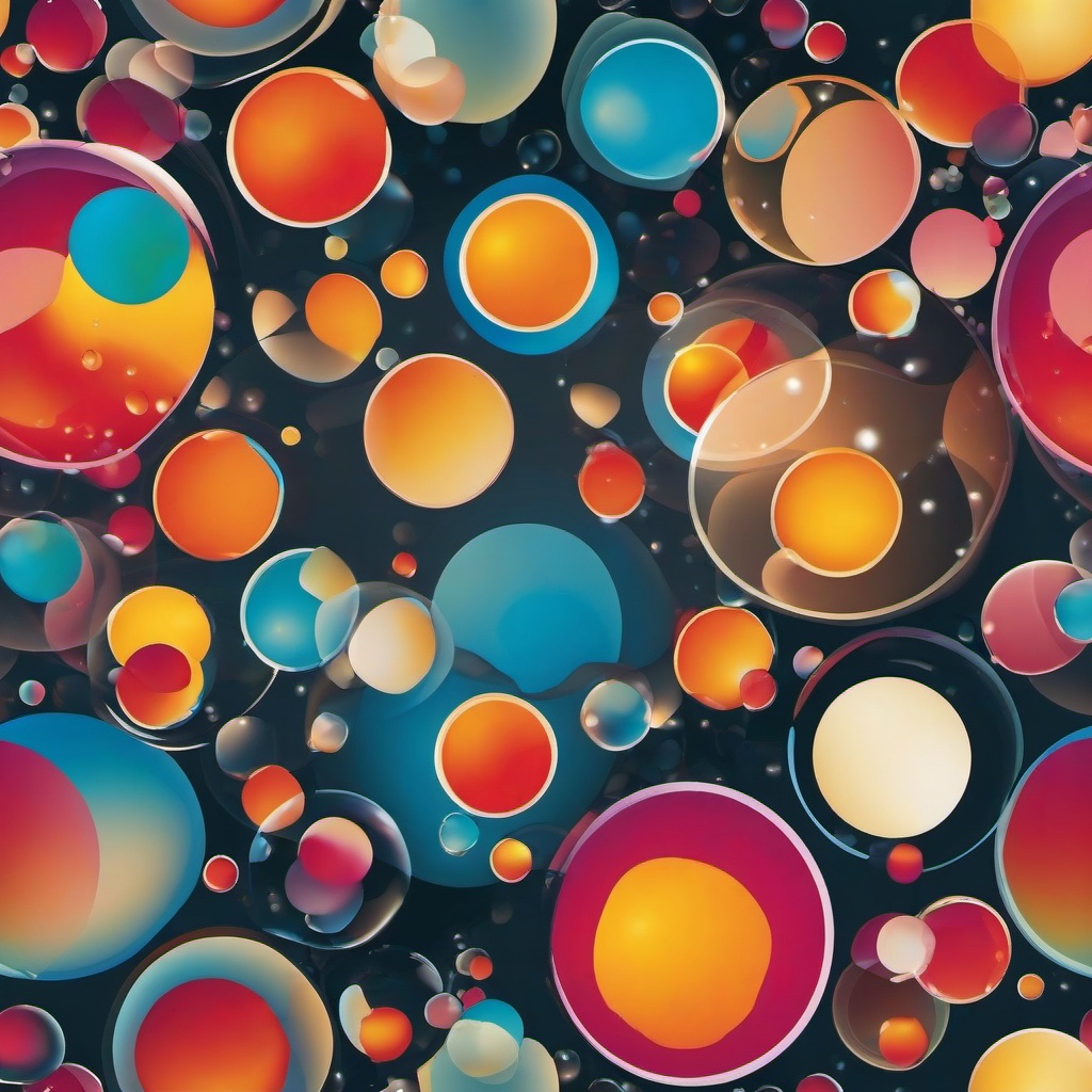 Bubble clipart - artistic representation of abstract bubbles  