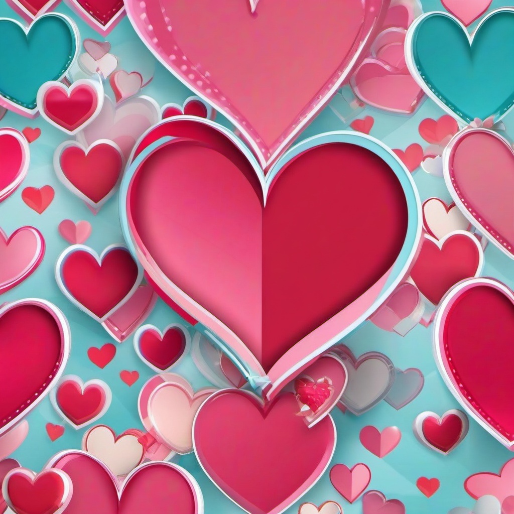 Heart Background Wallpaper - cute heart wallpaper  