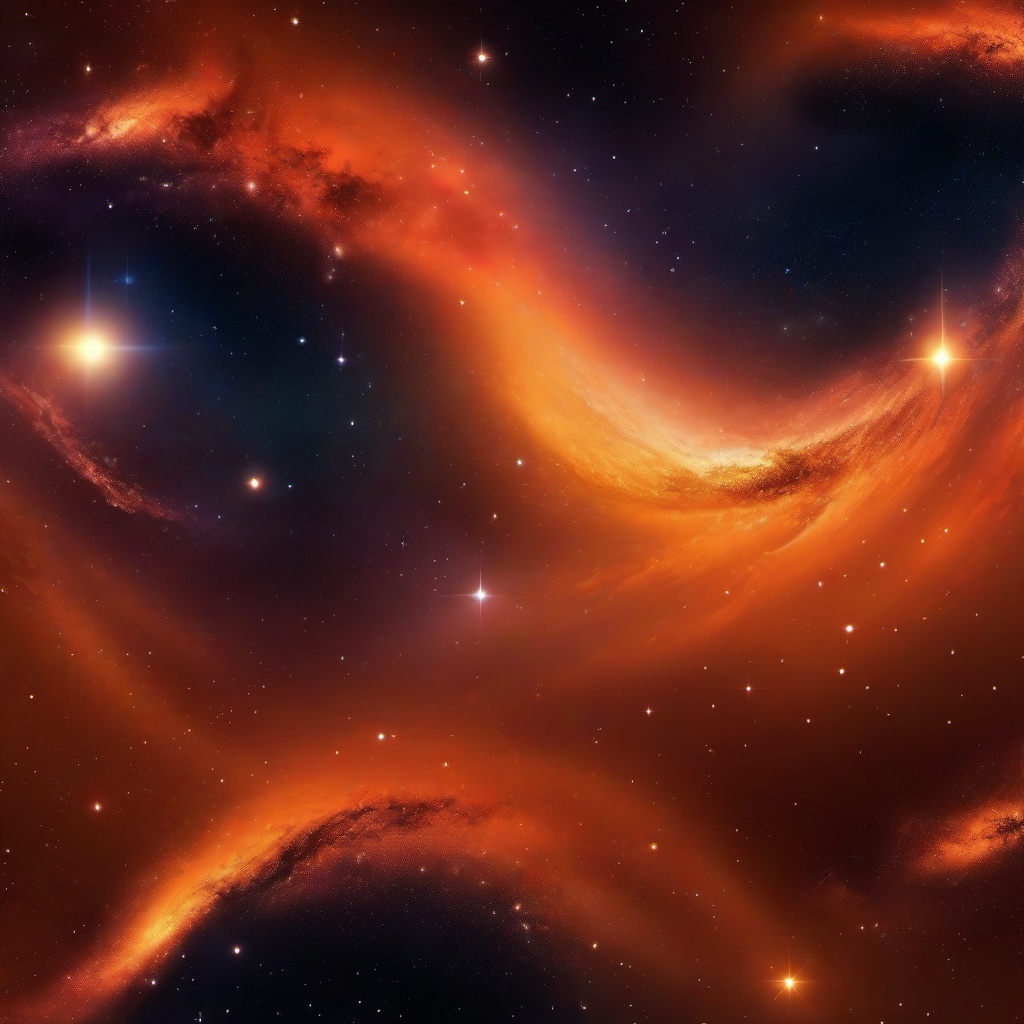 Galaxy Background Wallpaper - orange galaxy wallpaper  