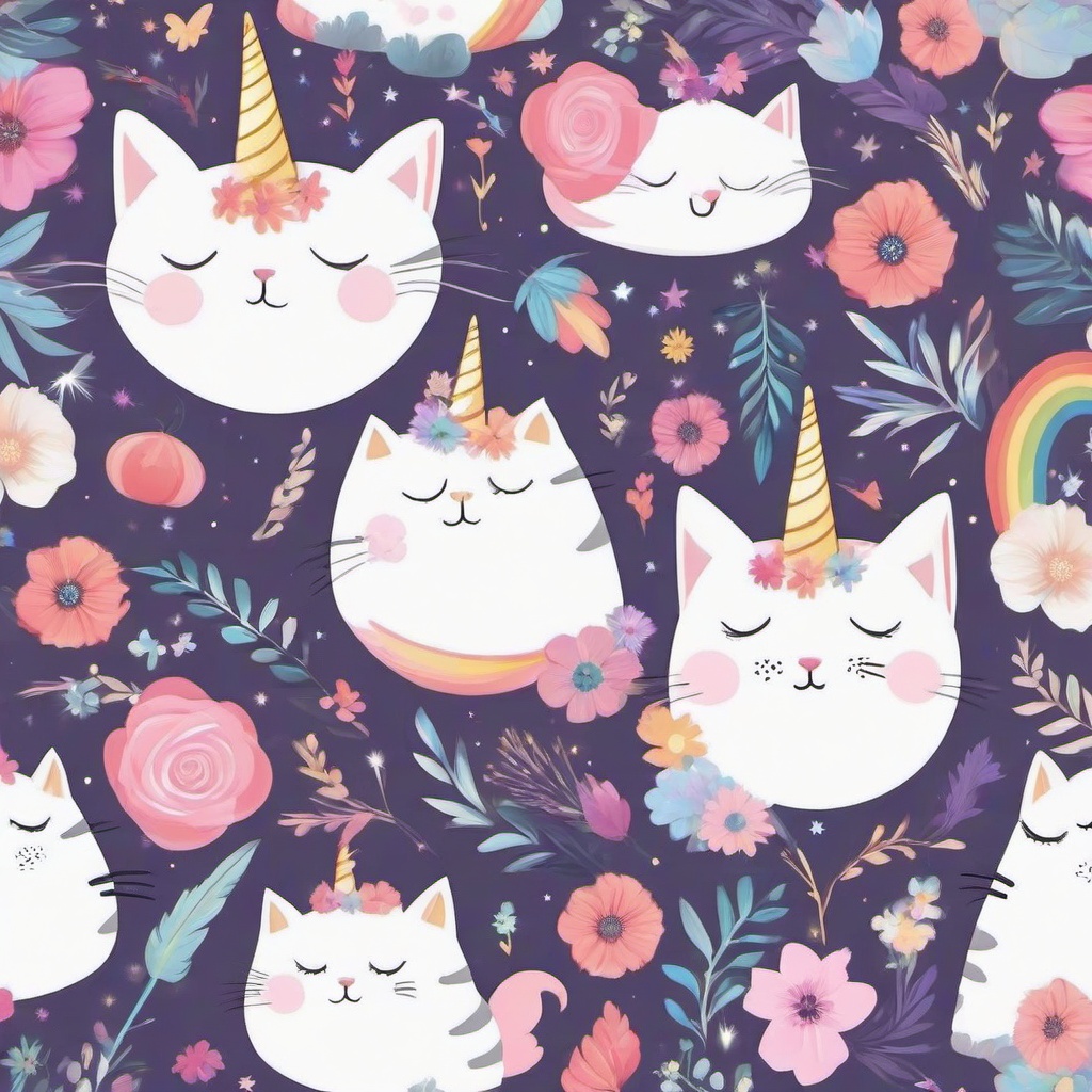 Cat Background Wallpaper - cat and unicorn wallpaper  