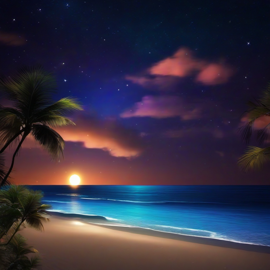 Beach Background Wallpaper - beach night sky wallpaper  