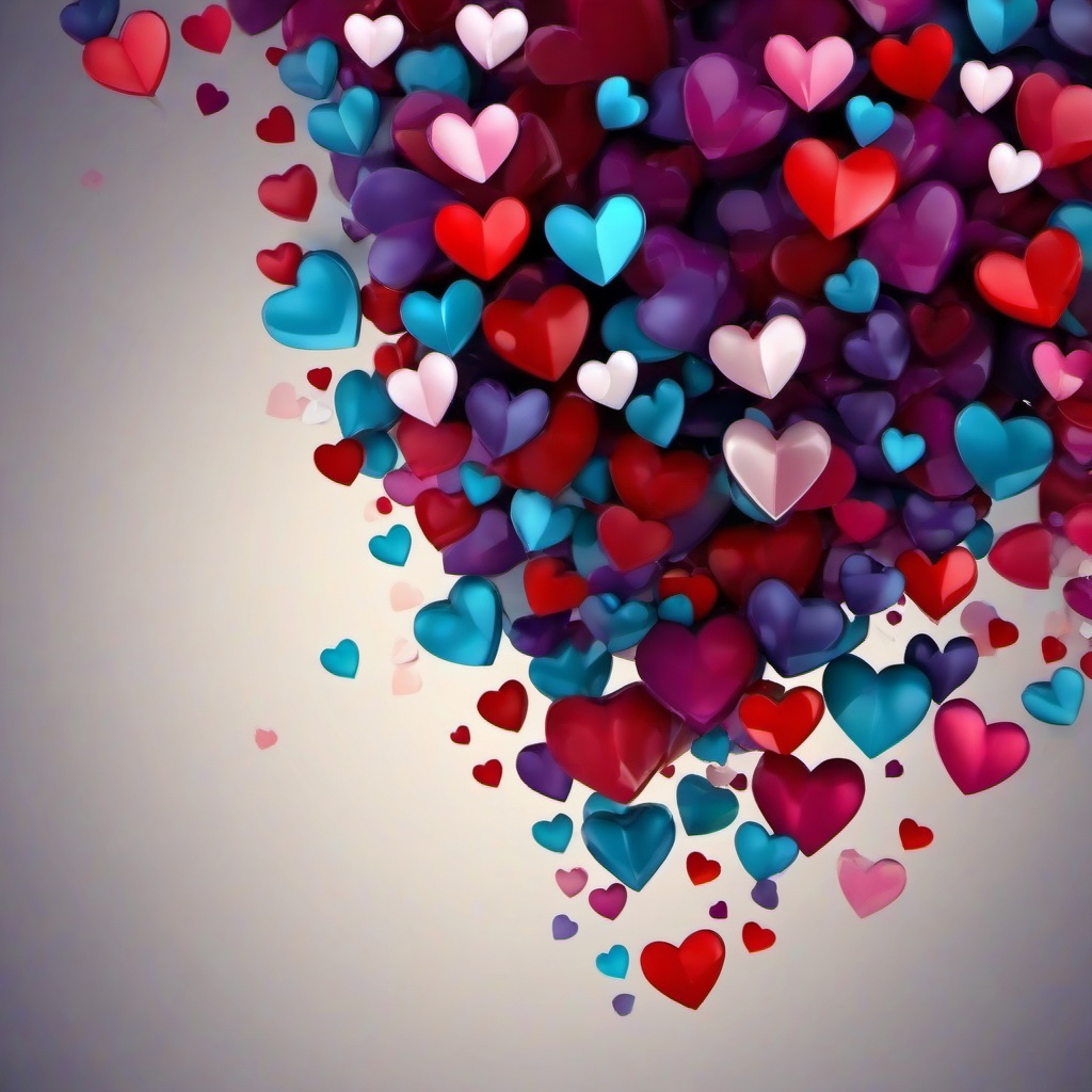 Heart Background Wallpaper - 3d heart wallpaper hd  